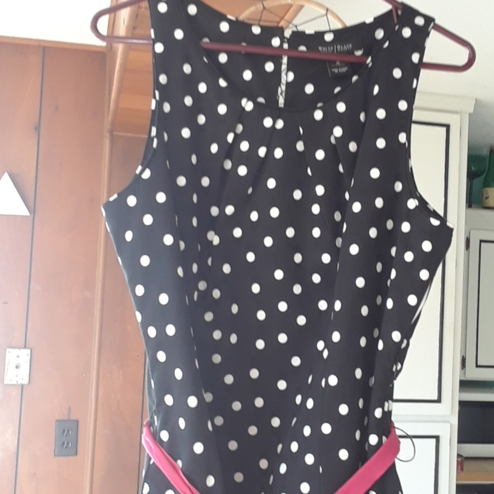 WHBM POLKA DOT TOP - Picture 7 of 8
